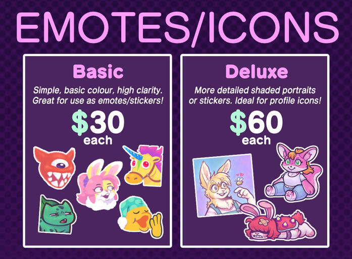 click to see my full-res commission sheet!